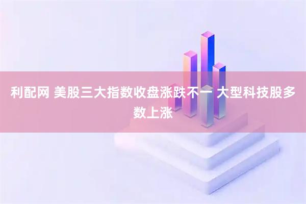 利配网 美股三大指数收盘涨跌不一 大型科技股多数上涨